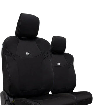 Razorback 4x4 GP4 Standard Neoprene 2x Front Seat Covers Suitable for a Isuzu D-MAX RG - Brixton 4x4 - Buy Online Now!